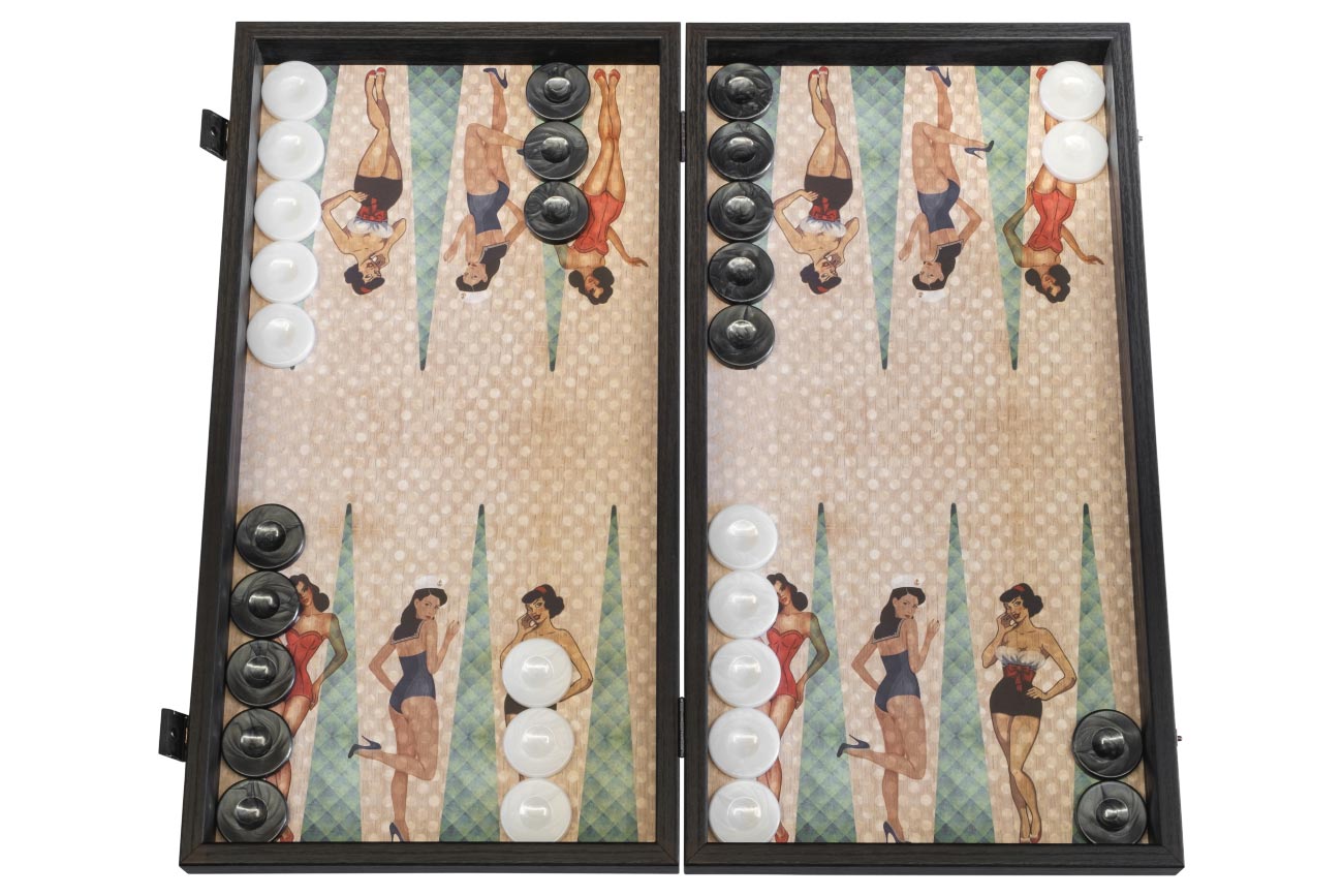 Backgammon "Pin up Girls" Backgammon "Pin up Girls"