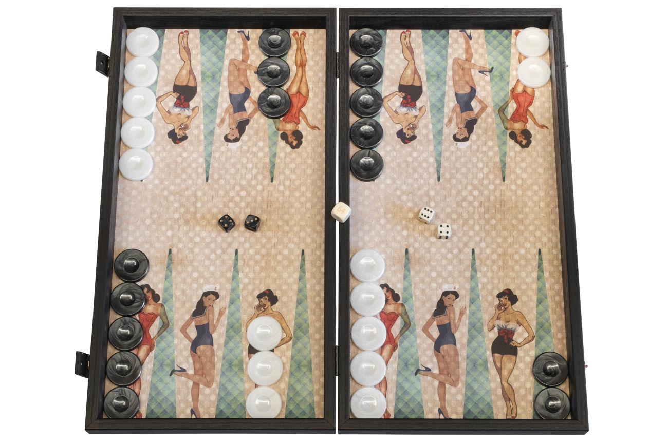Backgammon "Pin up Girls" Backgammon "Pin up Girls"