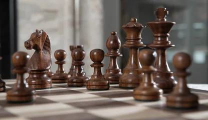 Spezial Rabatt Preis Turnier Staunton Standard-Größe Holz Schach Teile 